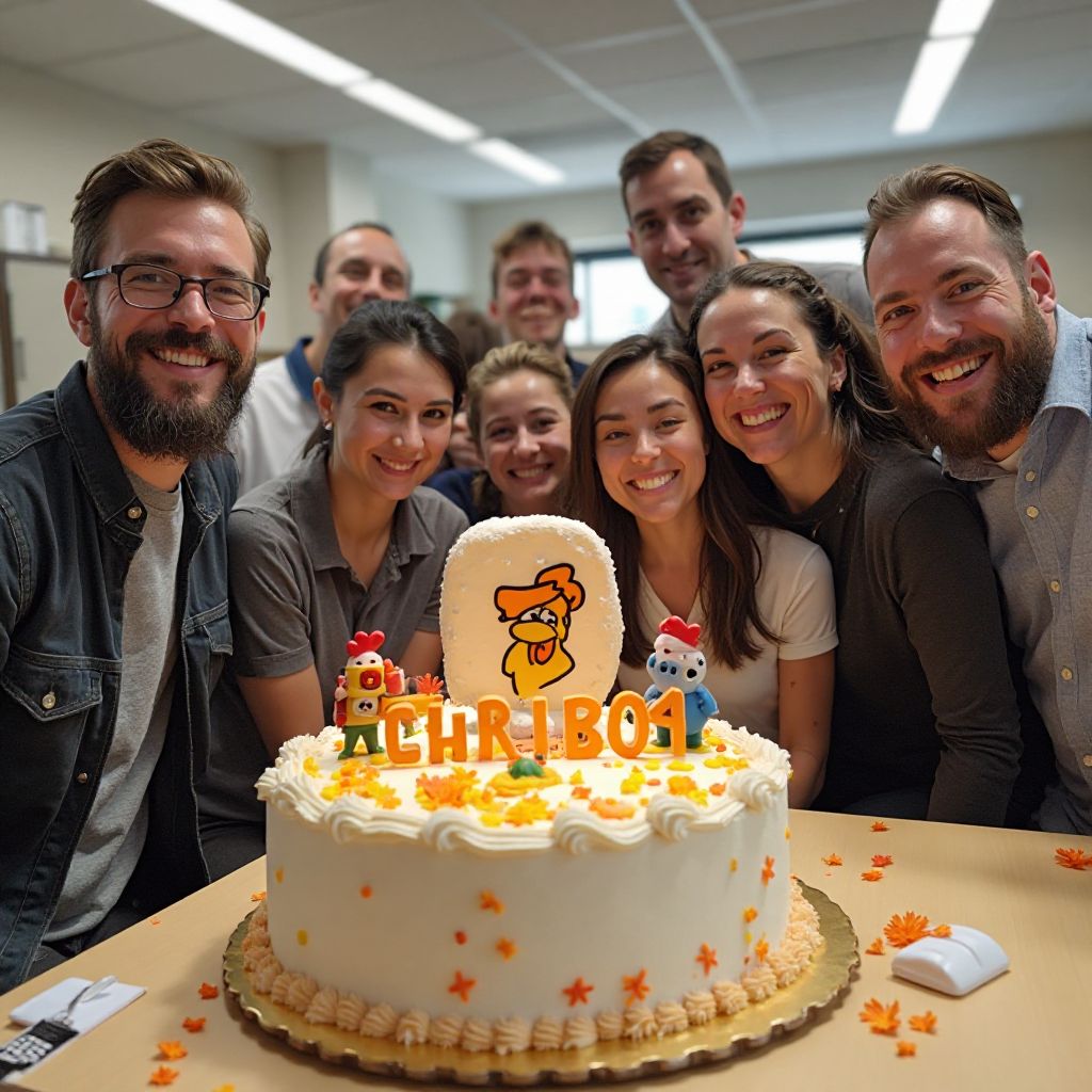 Chicken Road Team Celebration