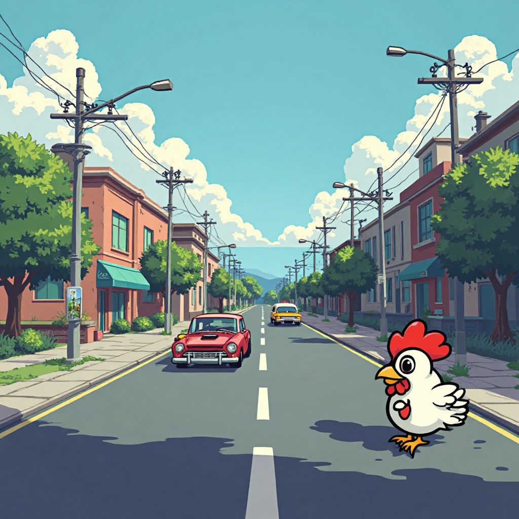 Chicken Road Gameplay Screenshot